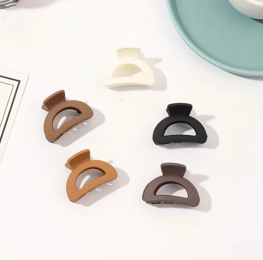 5pcs Semicircle Hair Claw Clip