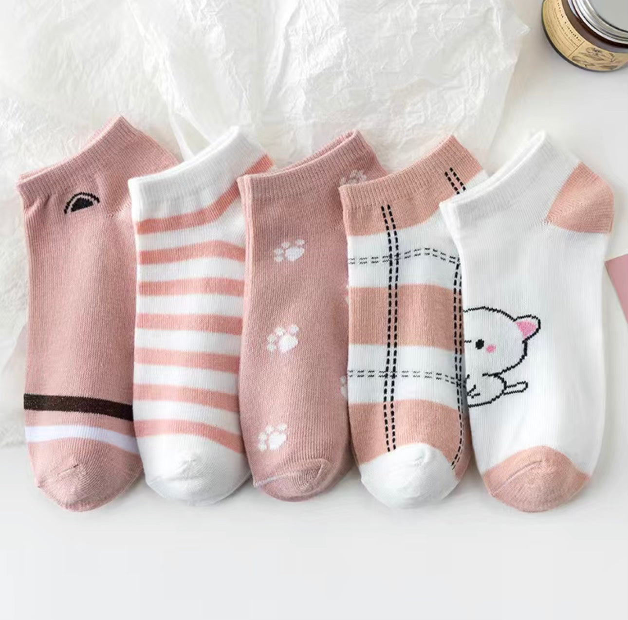 5 Pairs Women Socks